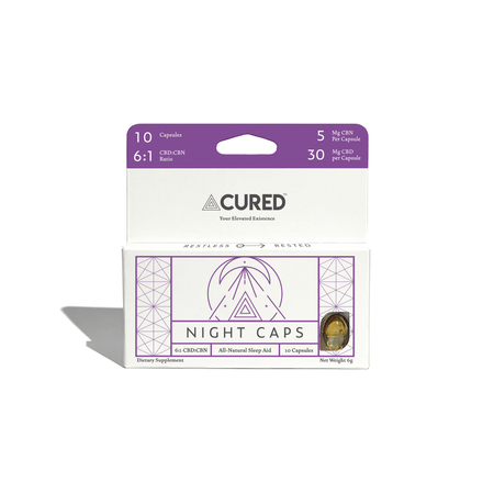 CBN Night Caps Travel Pack – Cured Nutrition