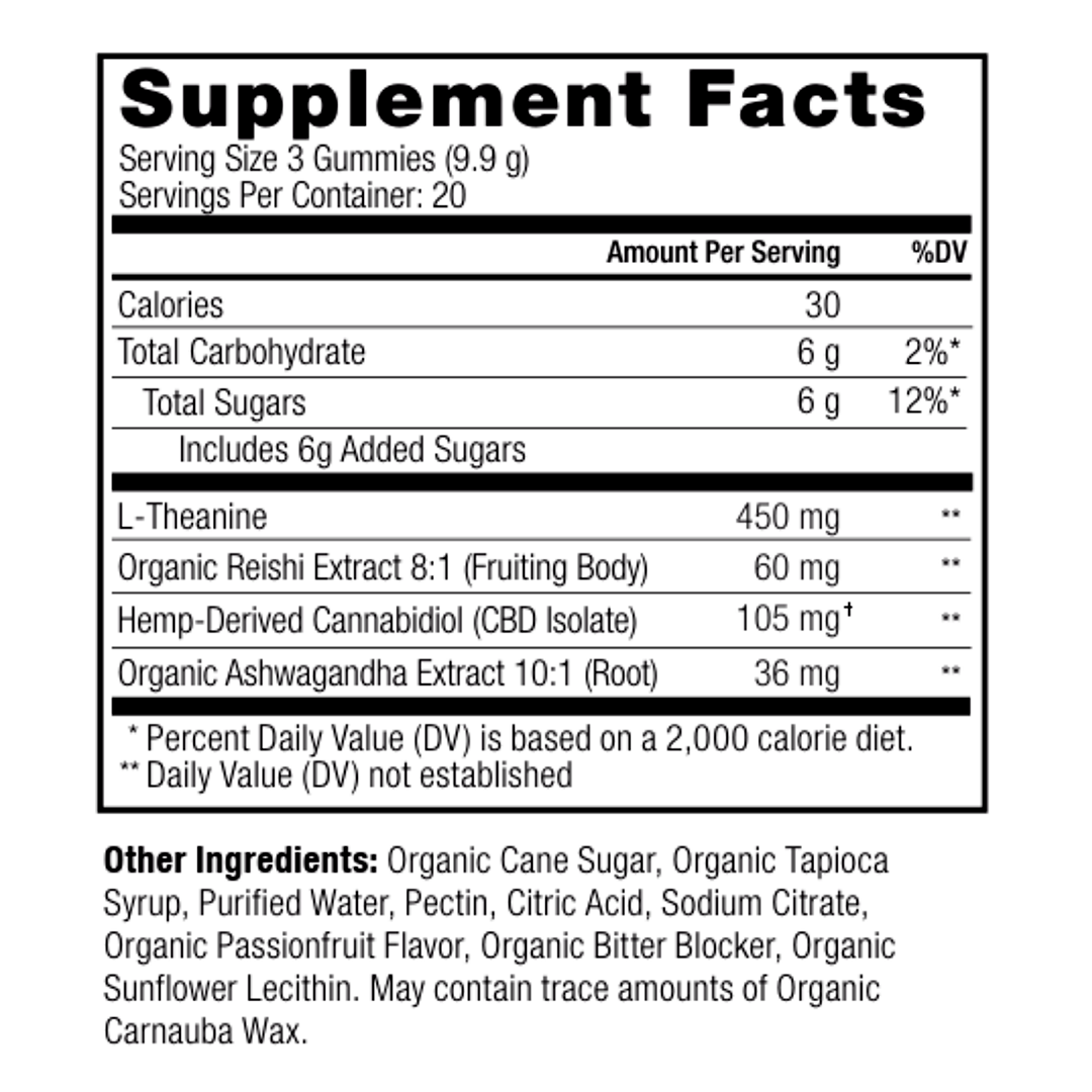 THC-Free Serenity Gummies