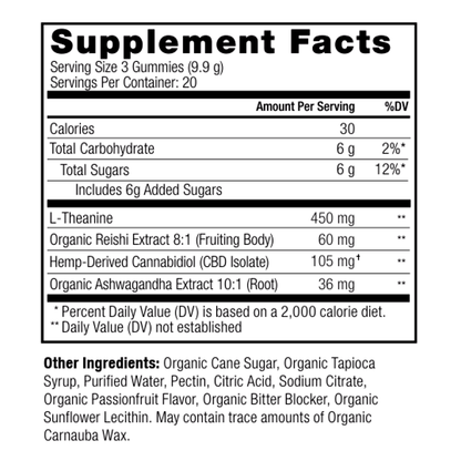 THC-Free Serenity Gummies