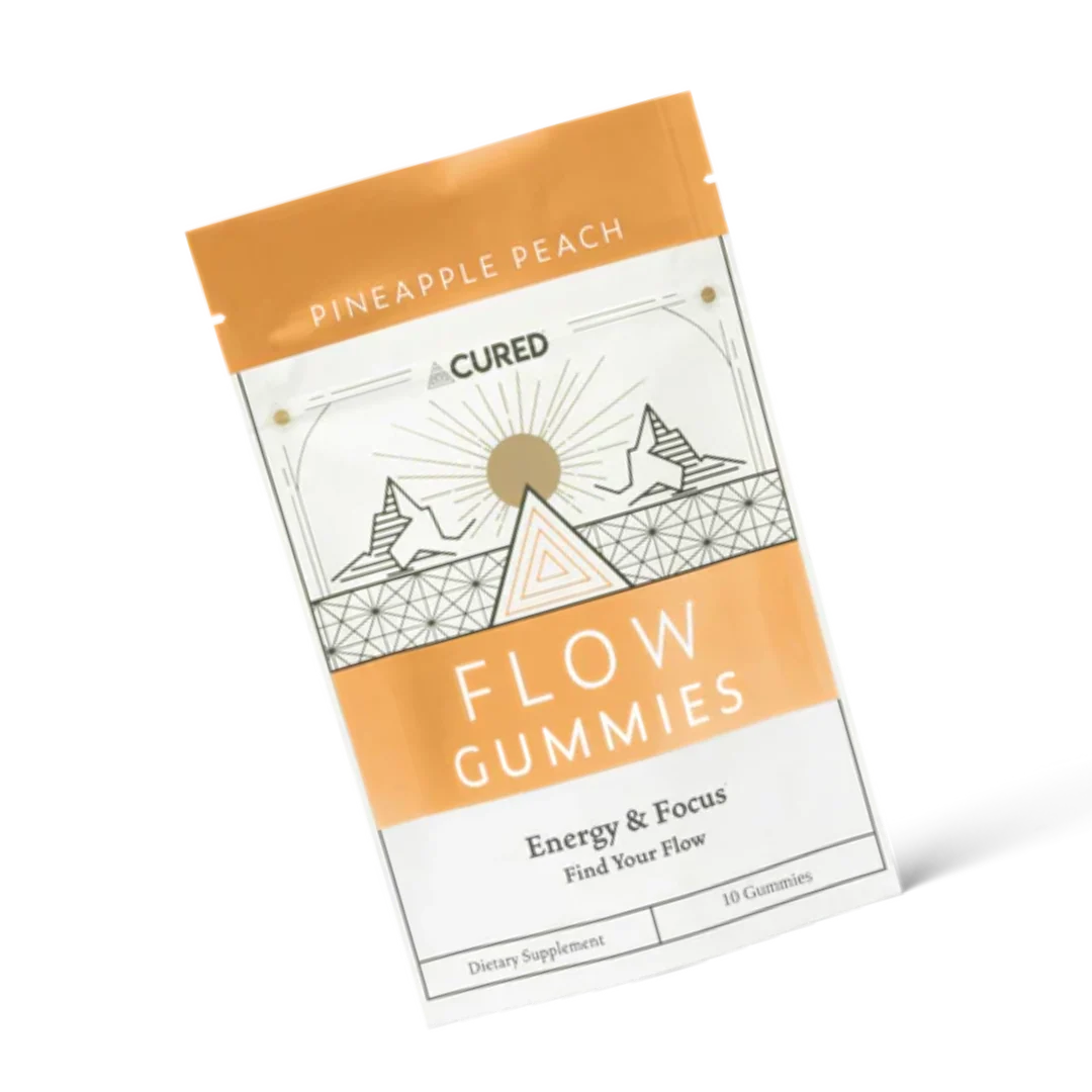 Flow Gummies 10ct Pineapple Peach