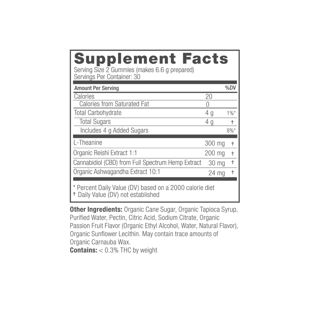 Serenity Gummies - CURED Nutrition